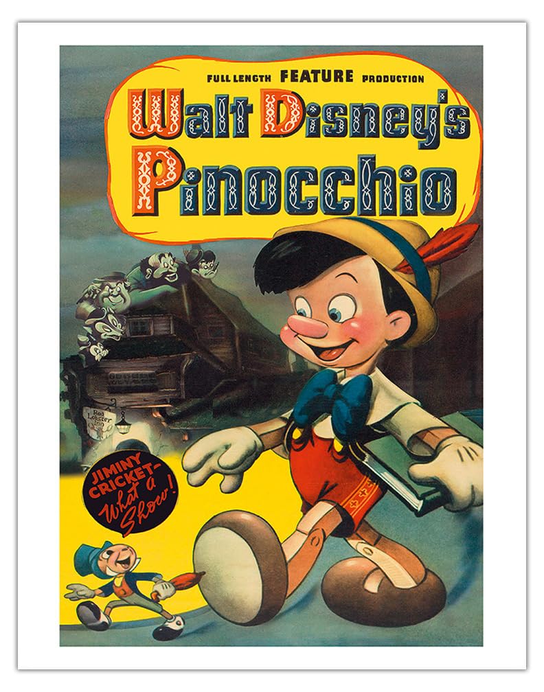 ジミニークリケット ☆ 絵画 ジミニークリケット ☆ 絵画 ピノキオ」より、ジミニー
